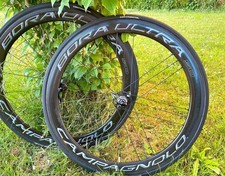 Set ruote Campagnolo Bora Ultra 50 dark LRS TOP carbonio bici da corsa nero