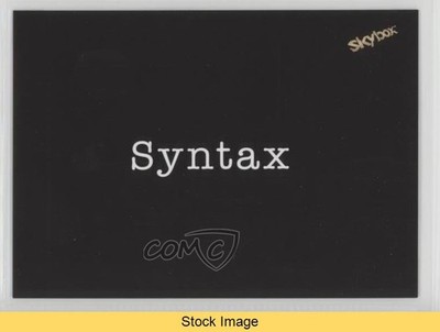 2017 Upper Deck Skybox Clerks Big Words Syntax #BW-2 READ z6b