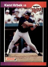 1989 Donruss Kent Hrbek Minnesota Twins #199