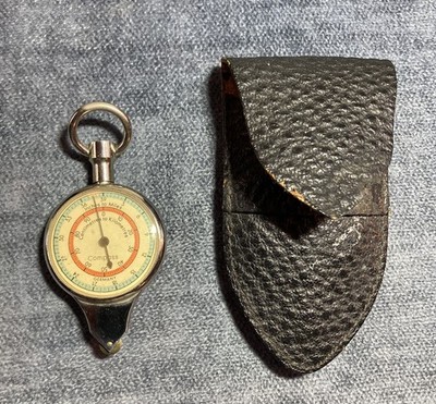 Vintage Map Opisometer Map Distance Compass Tool West Germany w/ Case Curvimeter