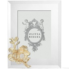 OLIVIA RIEGEL GOLD BOTANICA 5X7" FRAME RT0215.NEW IN BOX.