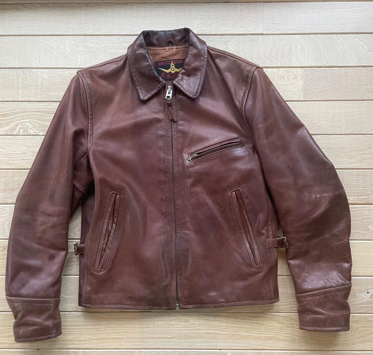 The Real McCoy's Leather Outer Shell Coats, Jackets & Vests for