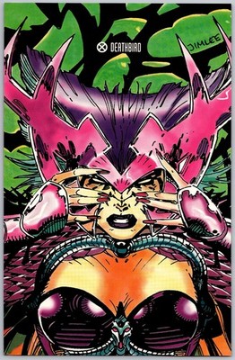 Juggernaut Deathbird X-Men Trading Cards Comic Poster Art Original