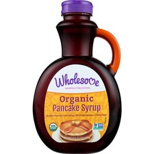 Jarabe orgánico para panqueques 20 OZ (caso de 6) por Wholesome