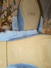 Bamboo Plush Blue Slippers NWOB 7.5 Women's — photo 5