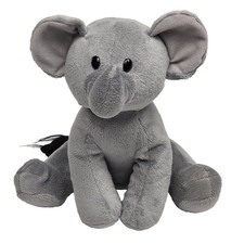 Elephant Plush Stuffed Animal Makes Elephant Sounds 8" 2011