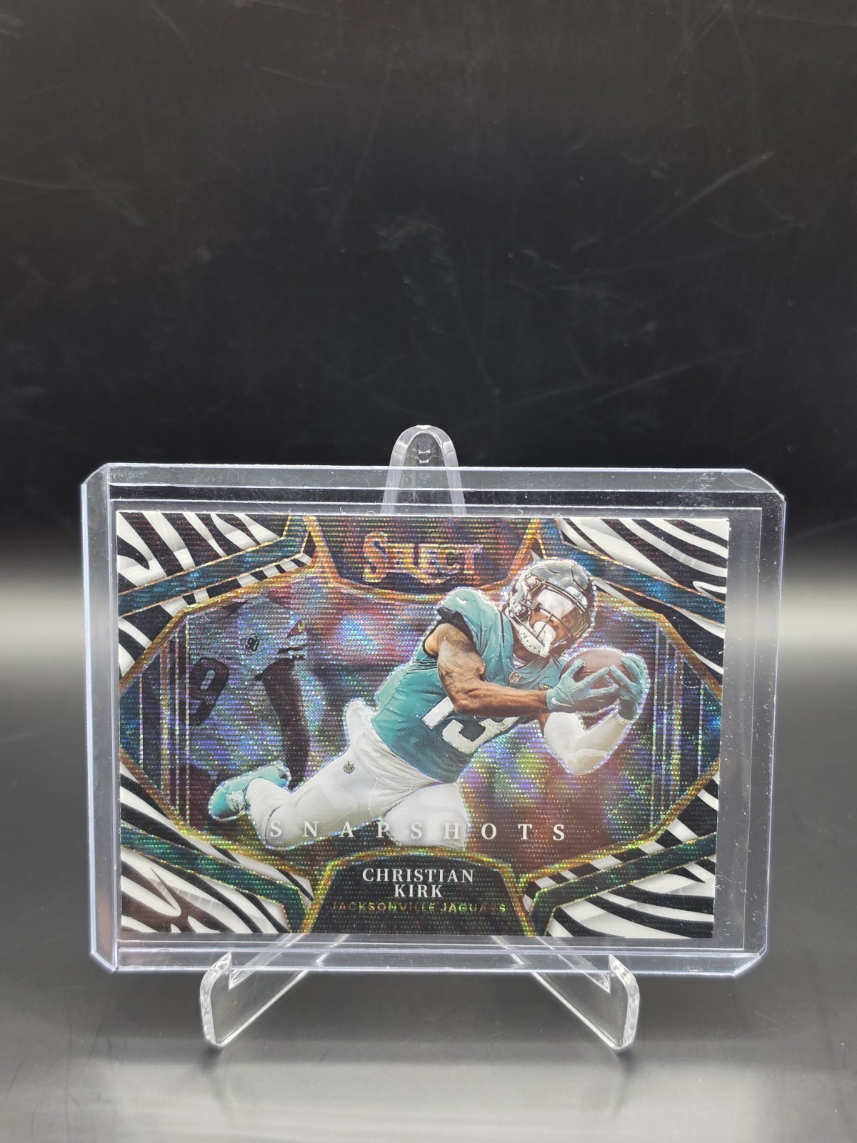 2022 Panini Select - Snapshots Christian Kirk #SS-1 Zebra Prizm
