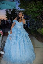 Prom Dress Or Ball Gown Only Worn Once !!