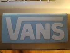 OLD SCHOOL BMX VANS RUB-ON VINYL STICKER DECAL VINTAGE RARE HTF