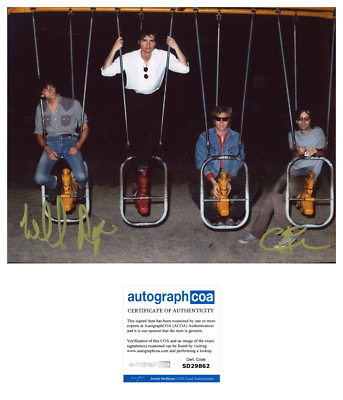 * THE DB'S * signed 8x10 photo * PETER HOLSAPPLE *& WILL RIGBY* ACOA * 4