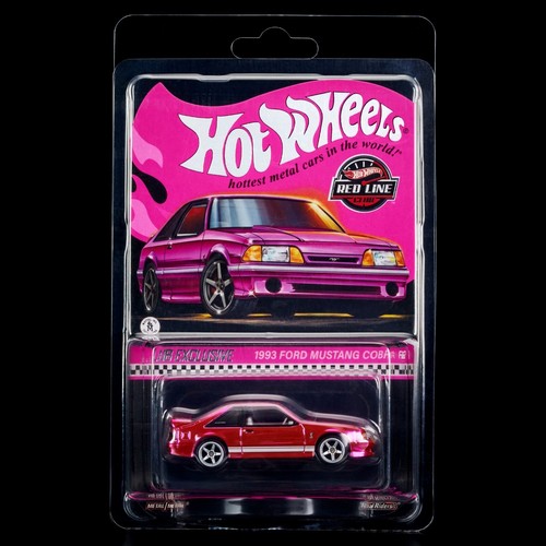 Hot Wheels RLC Exclusive Pink Edition 1993 Ford Mustang Cobra R IN HAND READY - Picture 10 of 10