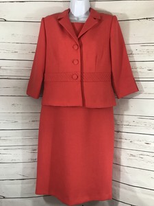 coral women's dress suits