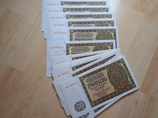 20 Mark DDR 1948 Ostmark East German Empire Berlin Wall GDR