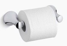 kohler coralais toilet paper holder, polished chrome