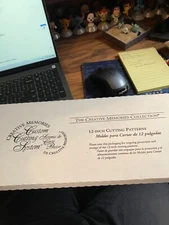 Creative Memories Collection 12" Custom Cutting System w Storage Box Scrapbook