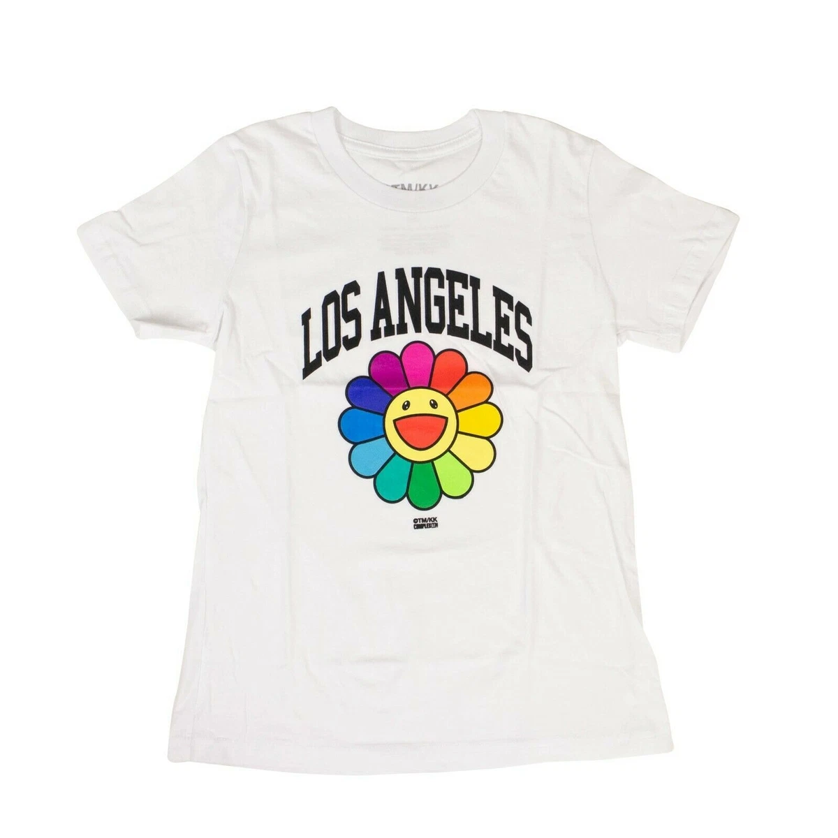 Takashi Murakami X Complexcon Youth White Los Angeles Flower T-Shirt