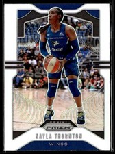 2020-21 Prizm WNBA Silver Prizm Kayla Thorton Dallas Wings #77