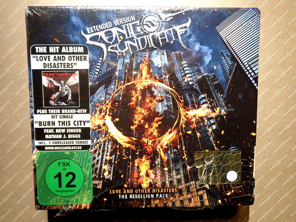 SONIC SYNDICATE - LOVE AND OTHER DISASTERS - CD+ DVD+EP 2009 NUOVO ...