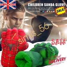 Avenger Spiderman Hulk Kids Gloves Smash Punching Boxing Prop Toys Costume Fist