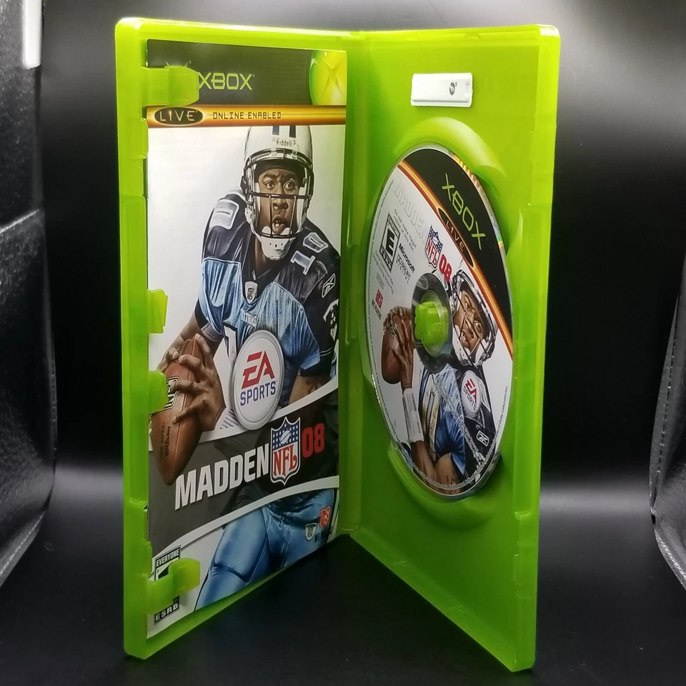 Madden 08 Xbox Video Game NFL Football EA Sports Everyone - Image 4 of 4