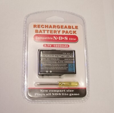 Akku für Nintendo Ds Lite 1800mAh 3.7V Batterie Ersatzakku