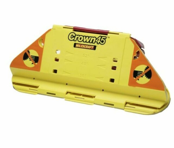 Milescraft Crown Molding Jig for Miter Saw Cutting Accessory Crown45