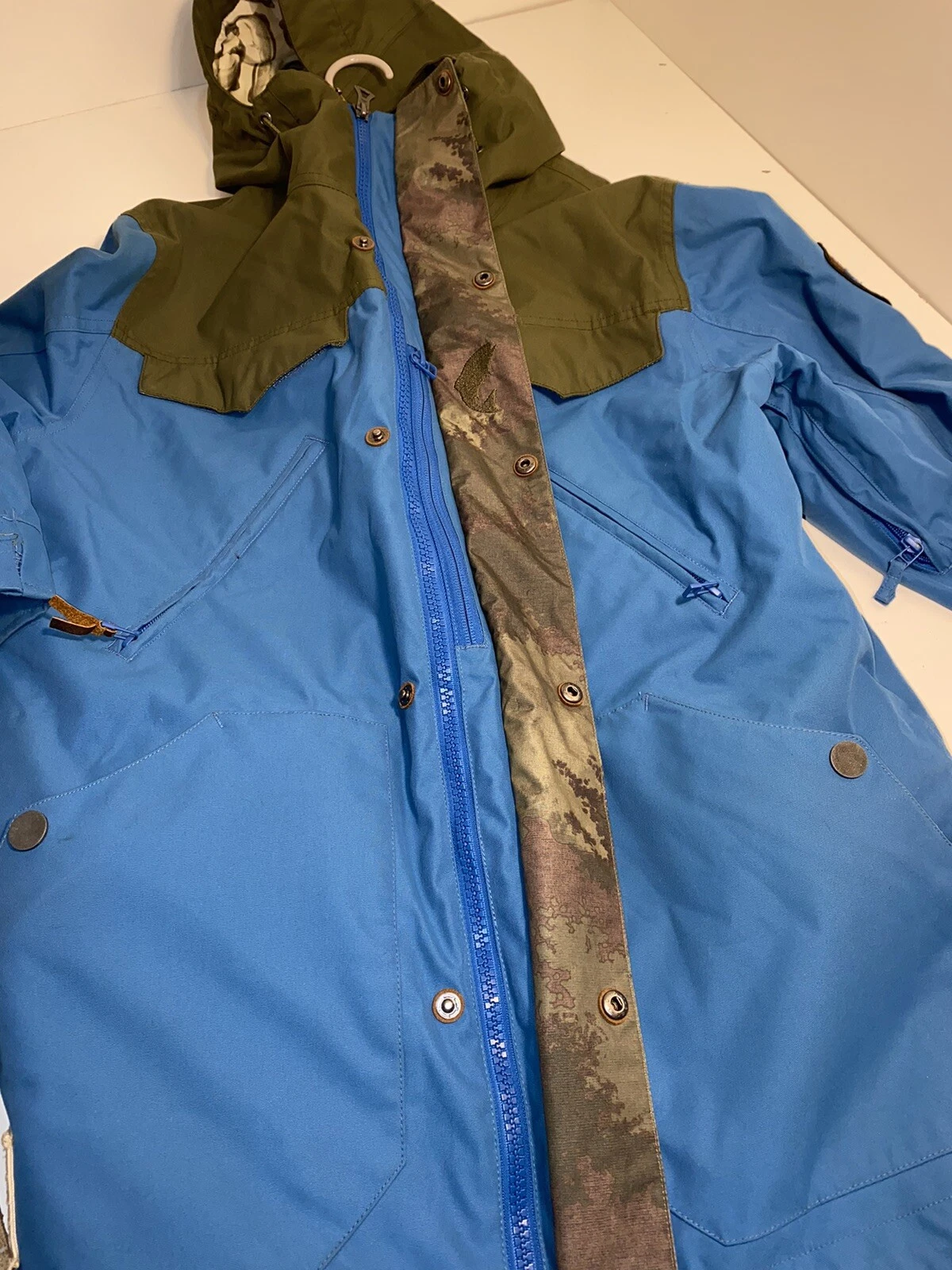 burton dryride thermolite hooded snow boarding ski jacket