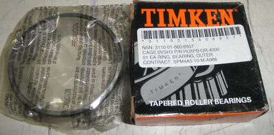 02420 Timken Outer Race USA 3110-01-560-6957 Ring; Bearing; Outer 3110-00-100...