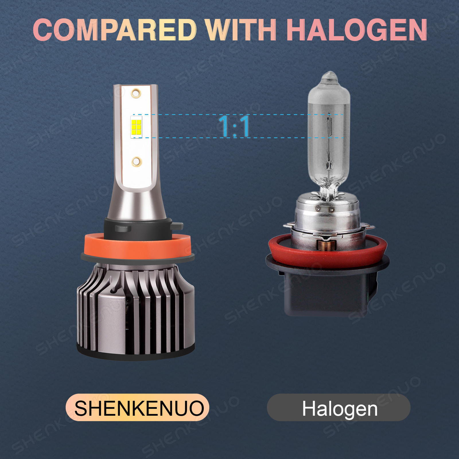 9005+H11 LED Headlight Bulb For Chevy Silverado 1500 2500 20082015