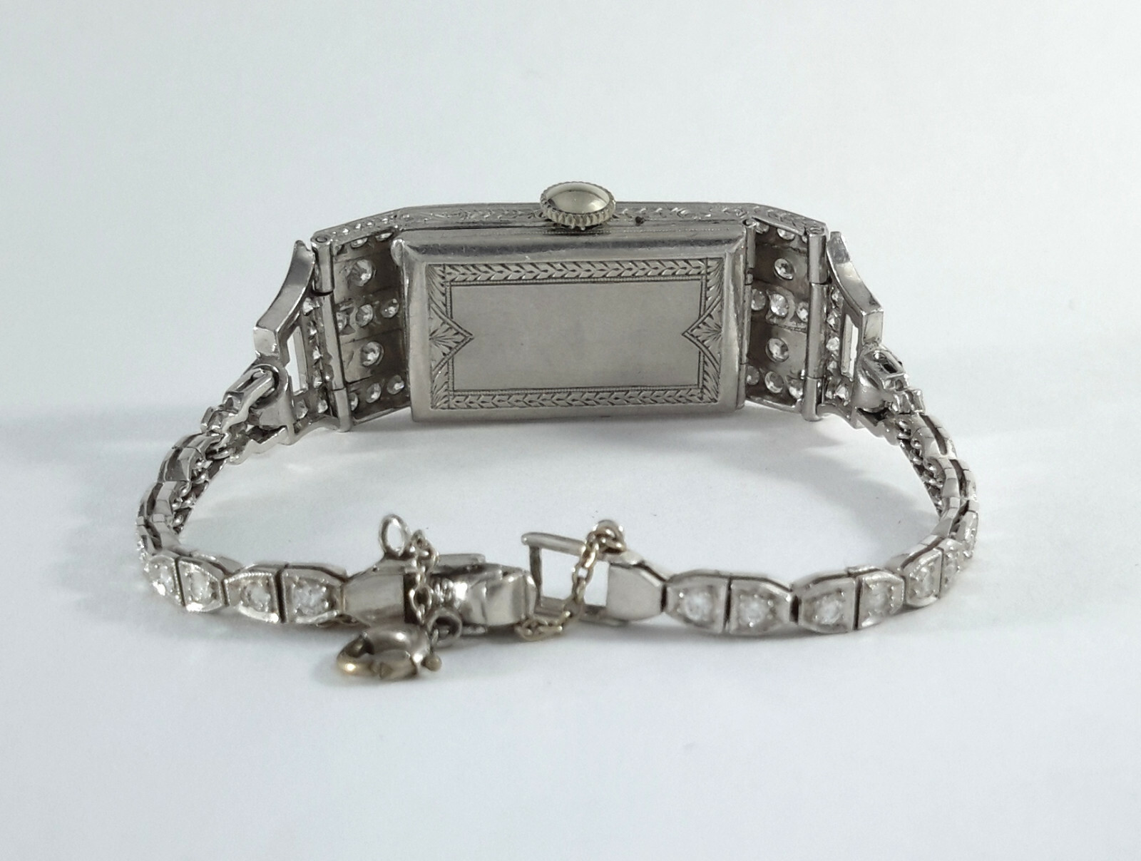 BRUNYIL PLATINUM DIAMOND WRIST WATCH - WL1826 - Image 3