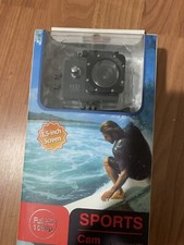 Brand New In Box Waterproof Sports Camera HD 1080p with 1.5 inch screen