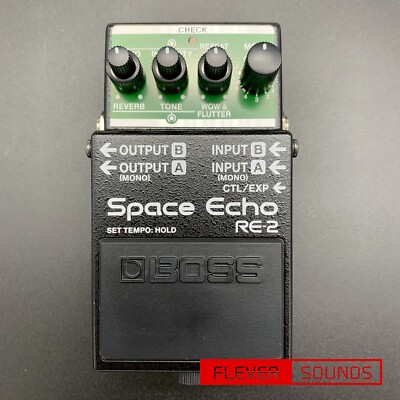 Boss RE-2 Space Echo Guitar Effects Pedal Echo Delay Reverb