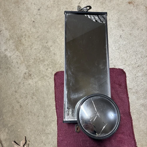 1973 1979 Ford F150 F250 West Coast Mirror RH Passenger Original OEM & Round