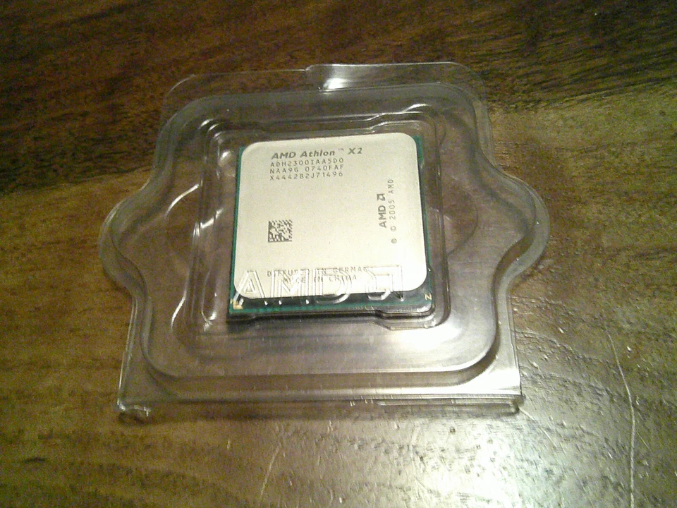 AMD Athlon X2 BE 2300 2 Core 1M L2 Cache 1.9 GHz Socket AM2 CPU ADH2300IAA5DO - Image 2 of 4