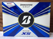 BRIDGESTONE TOUR B XS WHITE Golf Balls  One Dozen  NEW