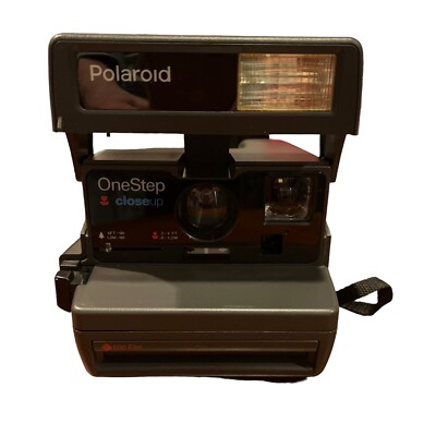 Vintage Polaroid One Step Close Up 600 Instant Film Camera Untested