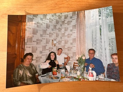 1990s Woman Alcohol Drunk people Man Handsome Guy Vintage photo