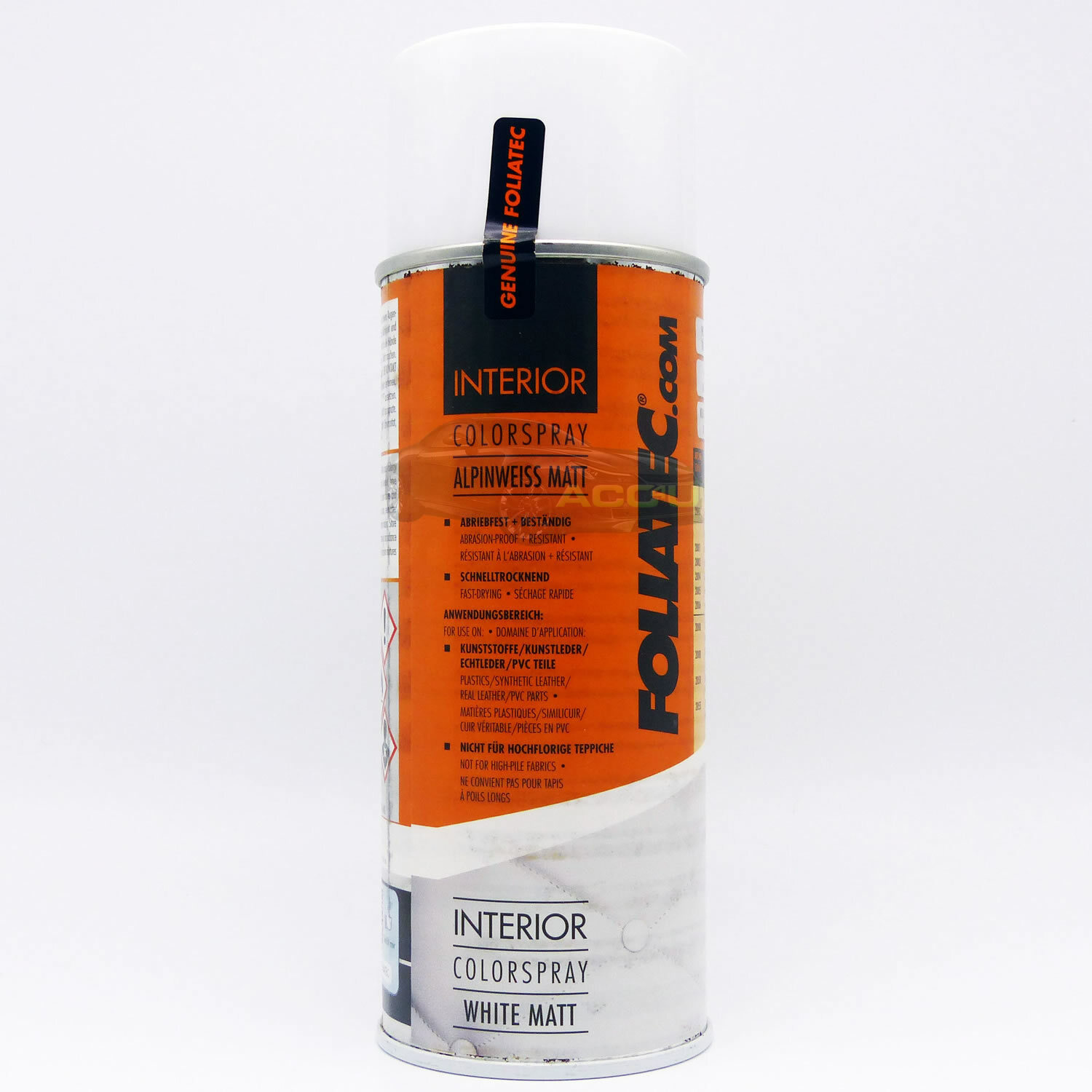 Car Interior Spray Paint White Foliatec Dashboard Door Panel Plastic