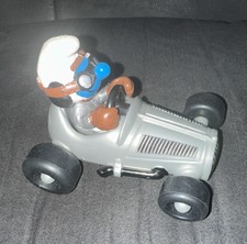 Lot Voiture + Camion + Figurine Schtroumpfs CEJI Vintage - Jouet Ancien, Occasion, Made In France