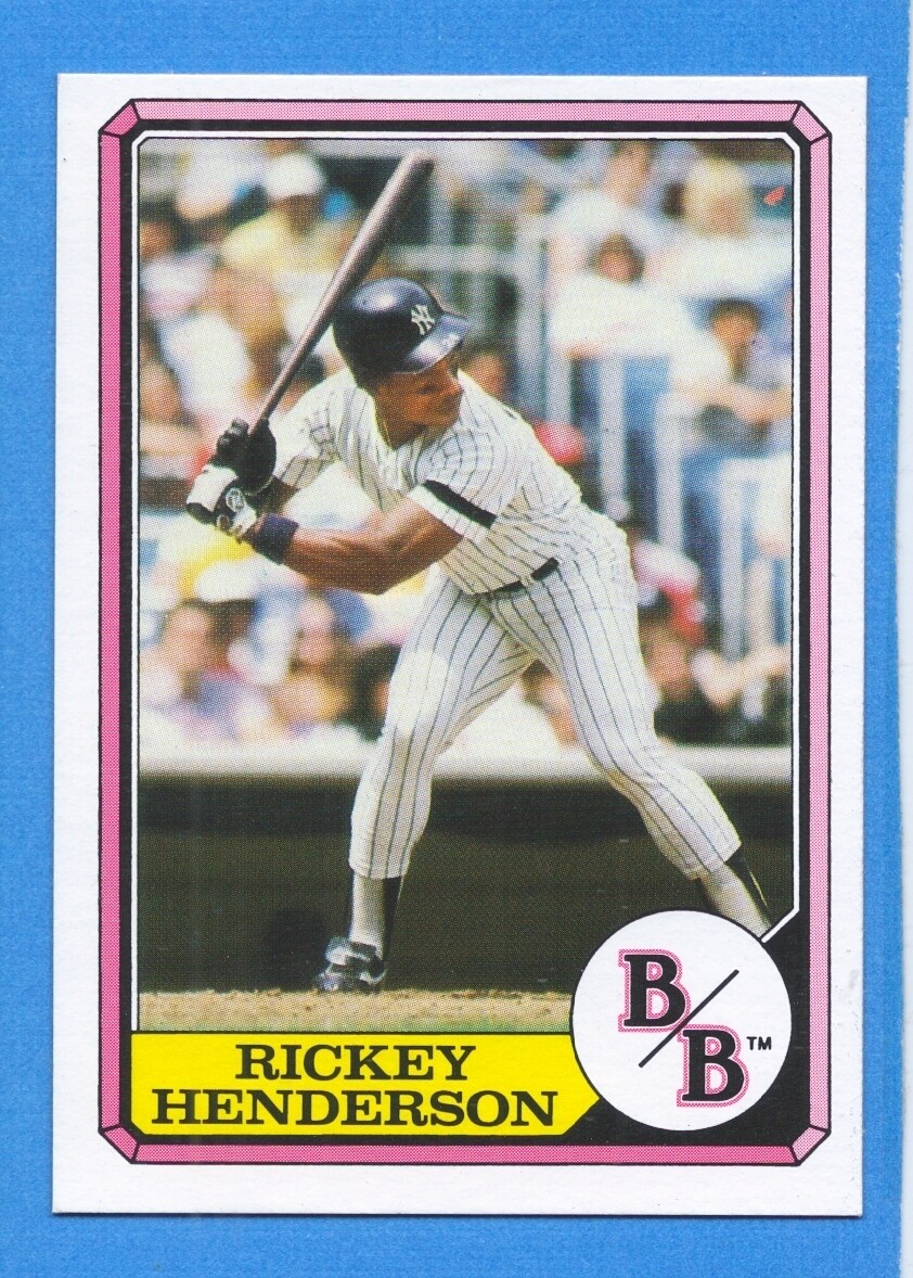 1987 Topps Boardwalk and Baseball #8 Rickey Henderson Yankees | eBay