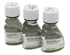 Winsor & Newton K&uuml;nstlerfirnis: Gl&auml;nzend, Seidenmatt & Matt, 75ml - Firnis