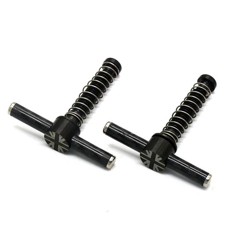 Titanium Hinge Clamp Levers for Brompton Frame Quick Release Buckle Bike - Picture 16 of 16