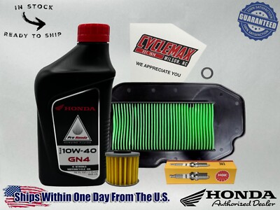 Cyclemax Standard GN4 10W-40 Tune-Up Kit fits 2021-2025 Honda Trail 125 CT125