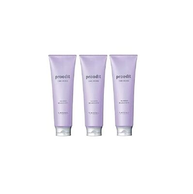 LebeL Pro Edit Care Works Bounce Fit Hair Treatment 8.5 fl oz (250 ml) x 3 set