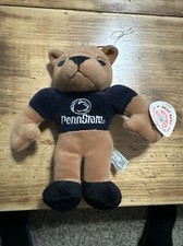 Penn State Nittany Lion Plush 1998 Collectable Bean Bags PSU With Tags Stuffins