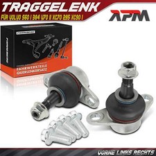 2x Traggelenk Führungsgelenk Vorne für Volvo S60 I 384 V70 II XC70 295 XC90 I