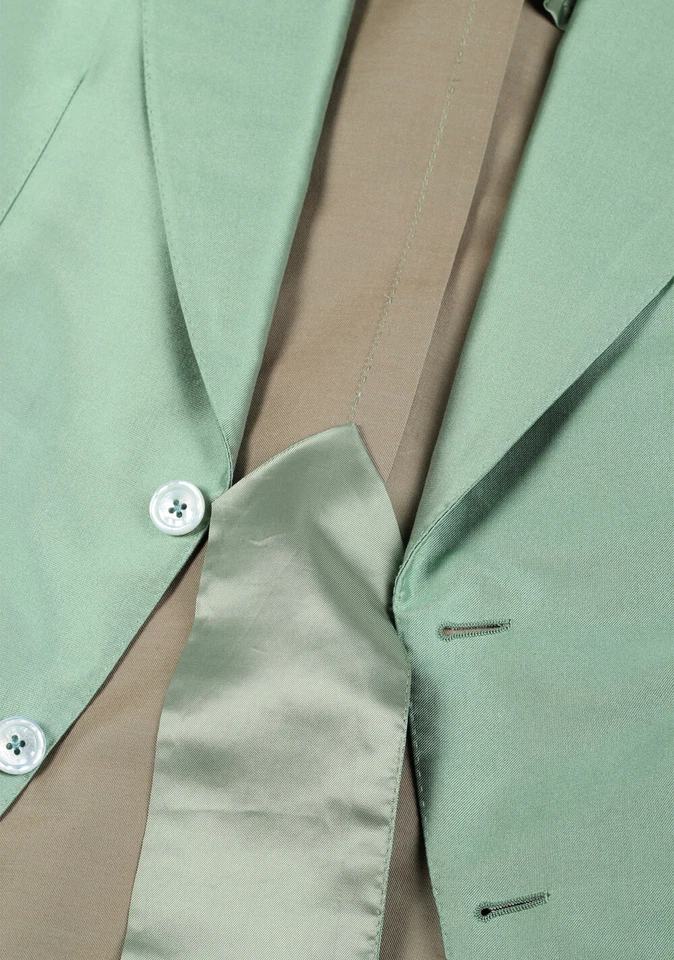 Traje TOM FORD Ático Verde Como Nuevo Talla 50 IT / 40R EE. UU. Nuevo Con Etiquetas Foto 2 de 4