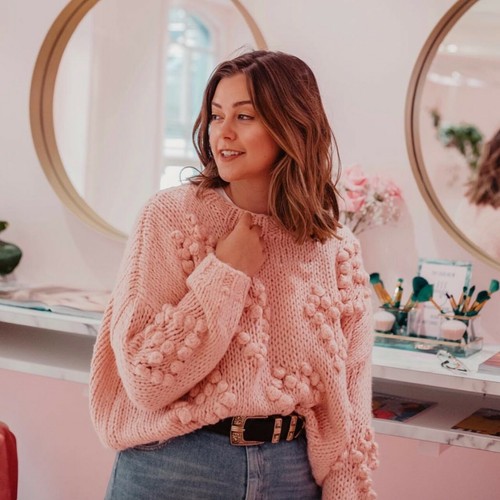 LOVE AT FIRST FIND Blush Pink Chunky 