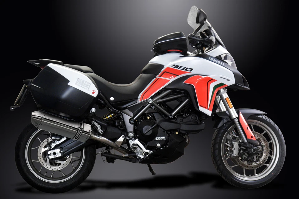 Ducati Multistrada 950 Tri-Oval 13" Stainless Muffler Exhaust Slip On 17-21 - Image 4 of 4