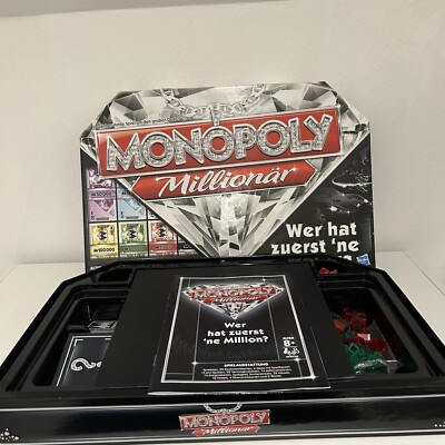 Monopoly Millionär | Hasbro | 2012 Brettspiel Unvollständig!